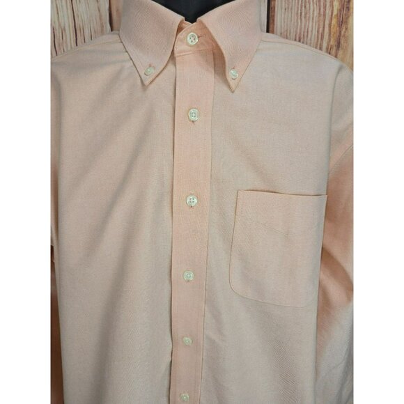 L.L. Bean Mens Traditional Fit Wrinkle Resistant Dress Shirt 16-33 Large - Picture 6 of 6